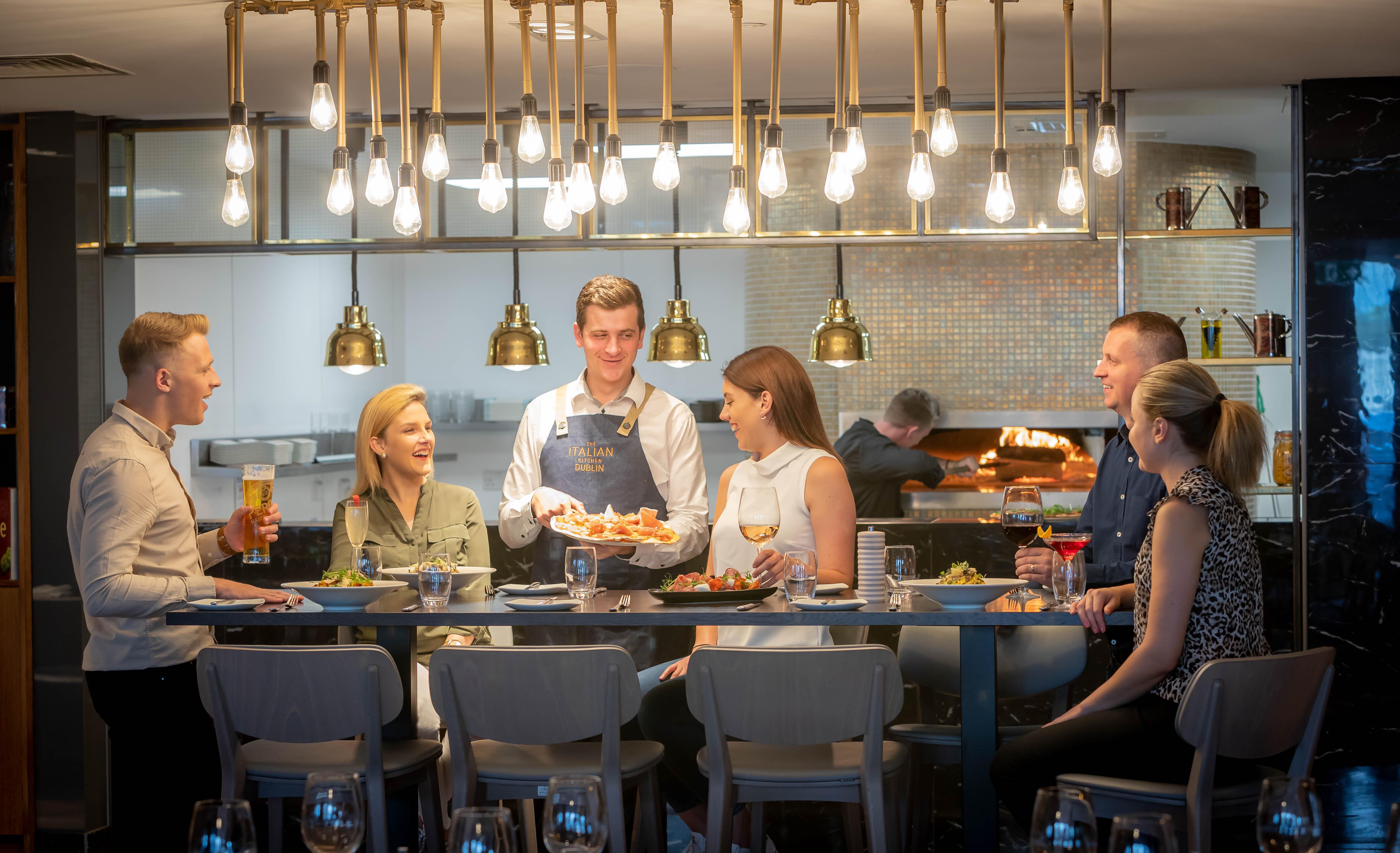 Clayton Hotel Dublin Airport Coolock Bagian luar foto Italian restaurant in Dublin